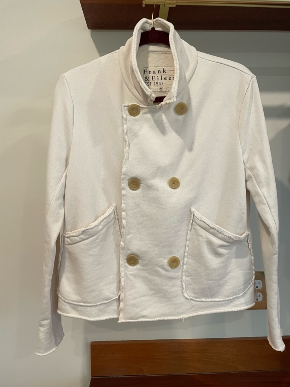 Frank & Eileen Mini Belfast Cropped Pea Coat
